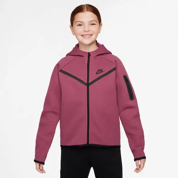Hanorac Nike G Nsw Tch Flc Hd Fz Ls - Pd