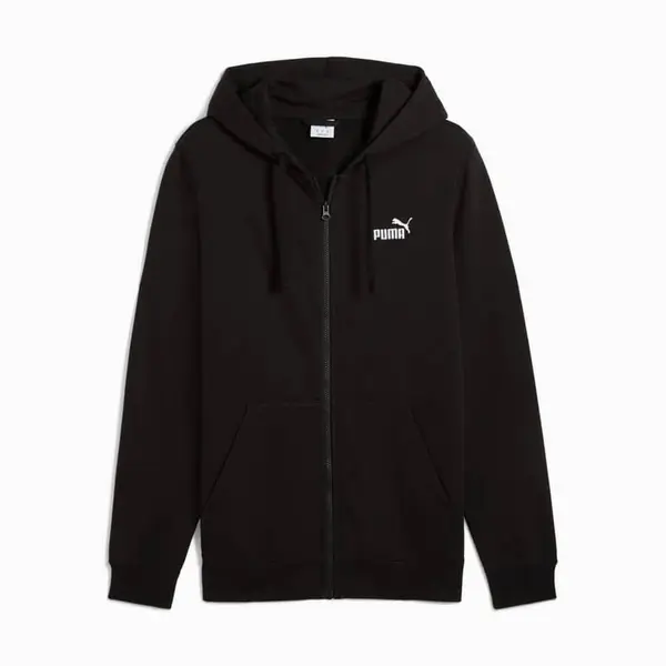 Hanorac Puma ESS No. 1 Logo Zip - 01 Black, XXL