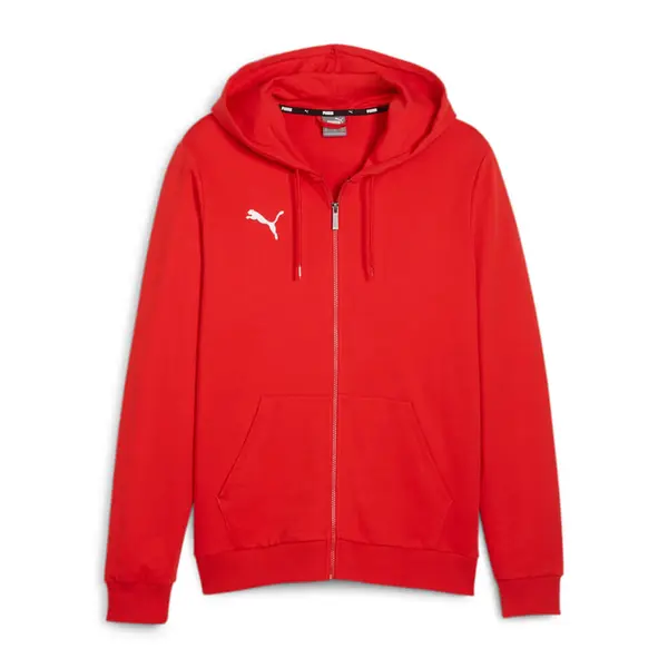 Hanorac PUMA teamGOAL Casuals Zip - 01 Red, M