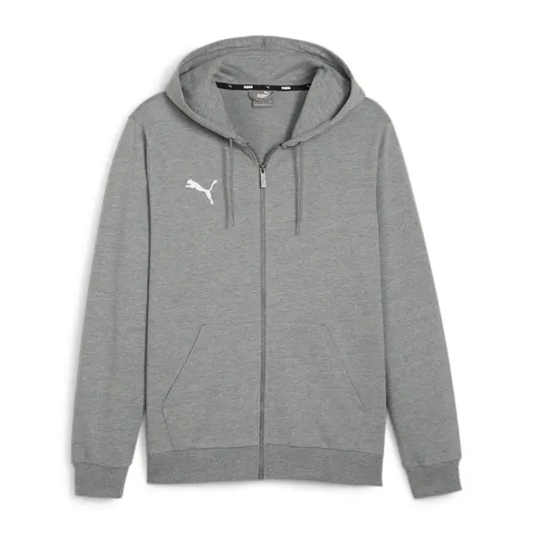Hanorac PUMA teamGOAL Casuals Zip - 33 Medium Gray, M