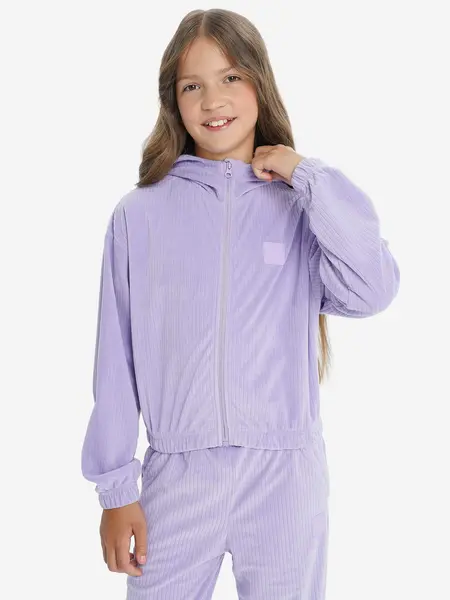 Hanorac Sport Style Girl's Velour Fz
