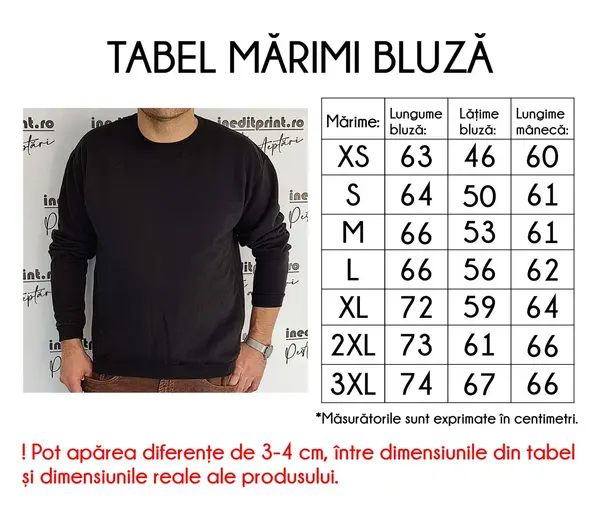 Hanorac, Tricou sau Bluza HBT10 L, Bluză albastră