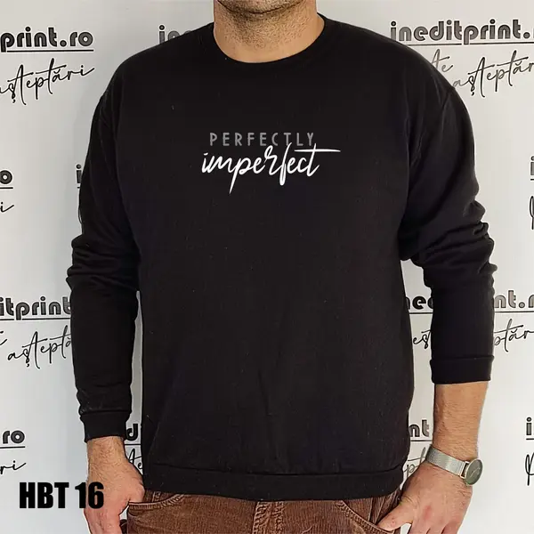 Hanorac, Tricou sau Bluza HBT16 M, Bluză neagră