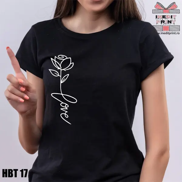Hanorac, Tricou sau Bluza HBT17 2XL, Tricou negru