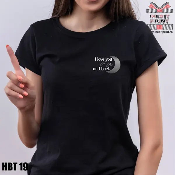 Hanorac, Tricou sau Bluza HBT19 M, Tricou negru