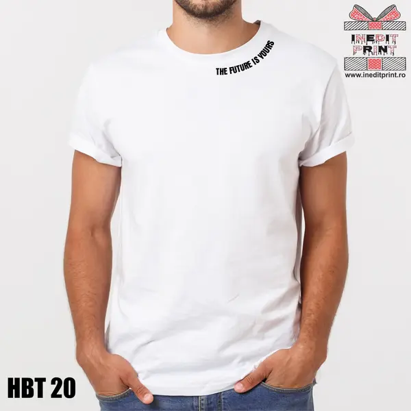 Hanorac, Tricou sau Bluza HBT20 L, Tricou alb