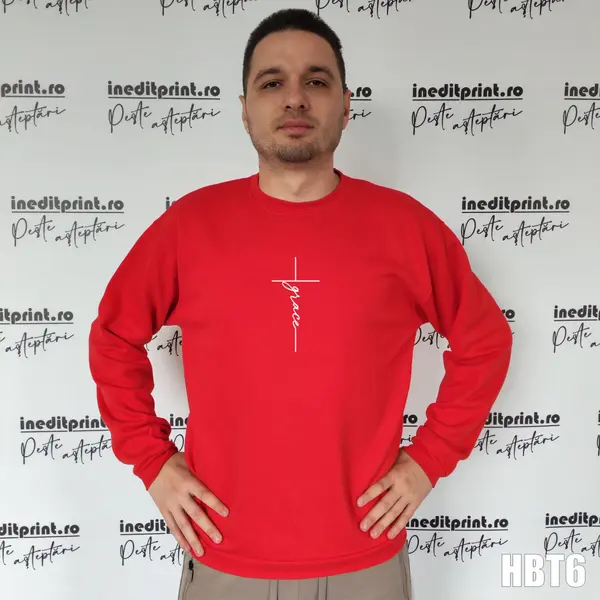 Hanorac, Tricou sau Bluza HBT6 L, Bluză roșie