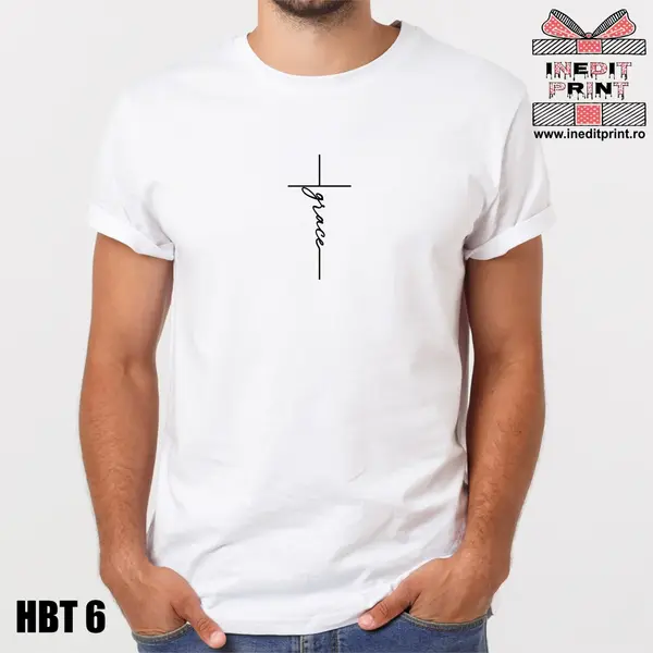 Hanorac, Tricou sau Bluza HBT6 M, Tricou alb