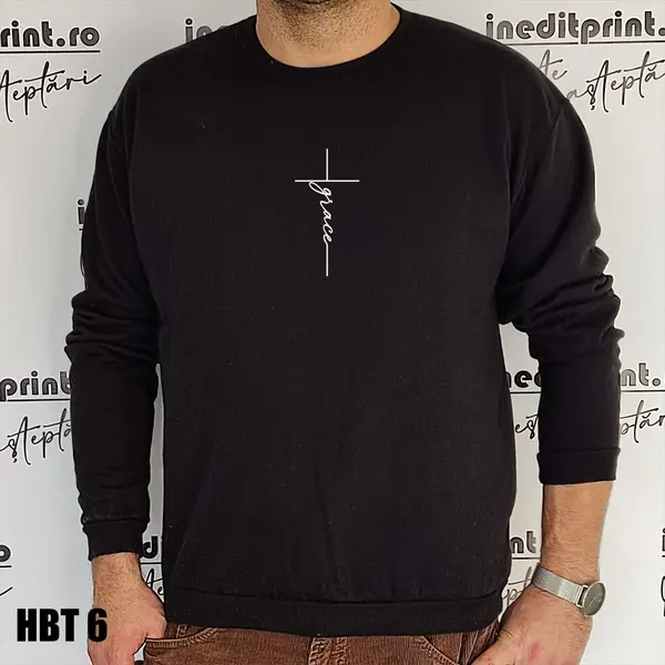 Hanorac, Tricou sau Bluza HBT6 S, Bluză gri