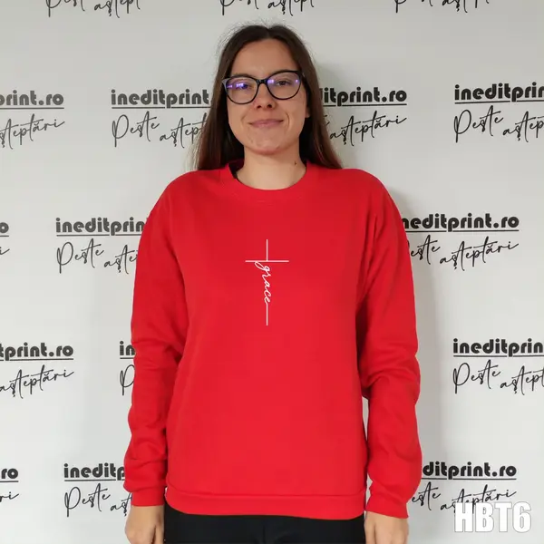 Hanorac, Tricou sau Bluza HBT6 S, Bluză roșie