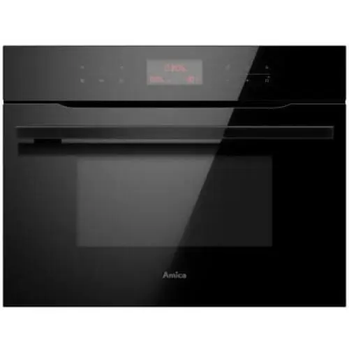 hansa Cuptor incorporabil Amica, compact, cu microunde, 44L, 5 trepte de putere, 13 programe, child lock, display LED, grill, convectie, Negru
