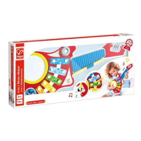 Hape Set Muzica 6-in-1