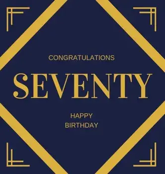 Happy 70th Birthday Guest Book (Hardcover): Happy 70th Birthday Guest book, party and birthday celebrations decor, memory book, 70th birthday, happy b/Lulu and Bell