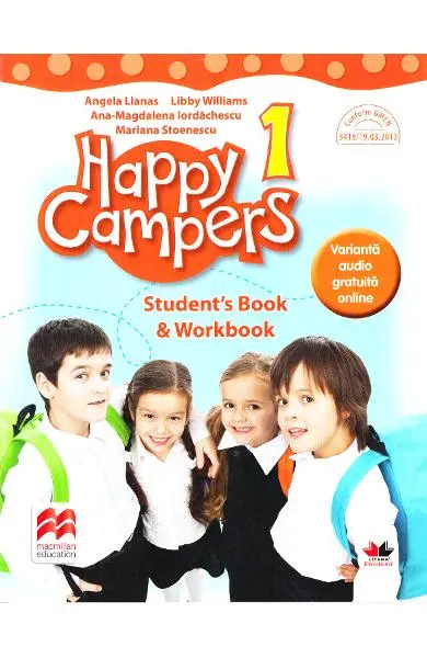 Happy Campers. Student's Book and Workbook. (clasa I)