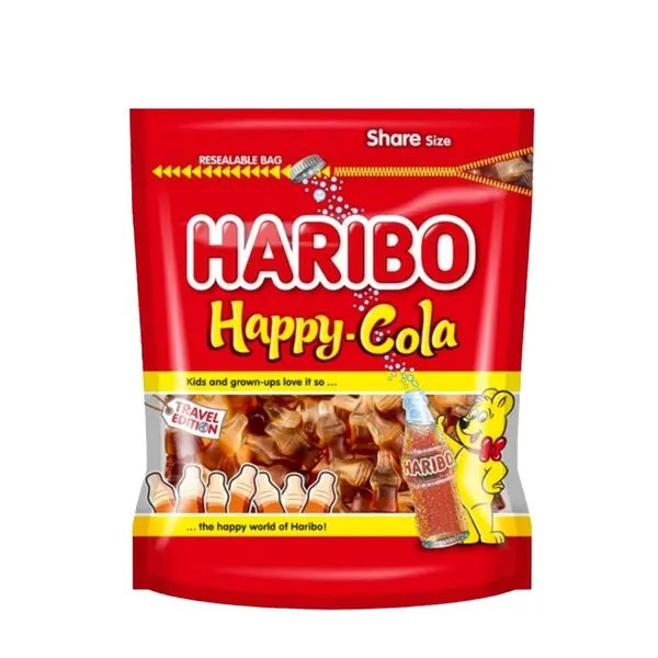 Happy cola fruit gum with cola flavour 250 gr