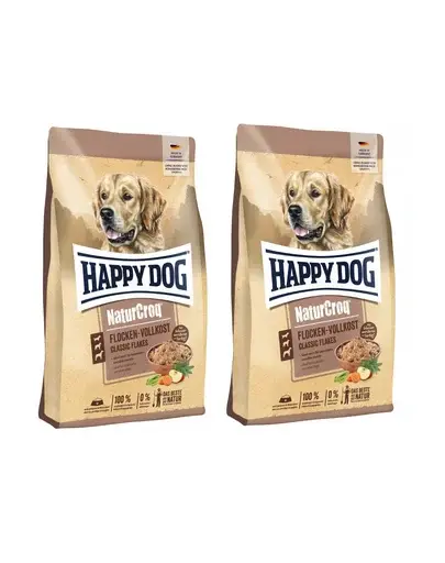 HAPPY DOG NaturCroq Hrana caini sensibili 20 kg (2 x 10kg) sub forma de fulgi