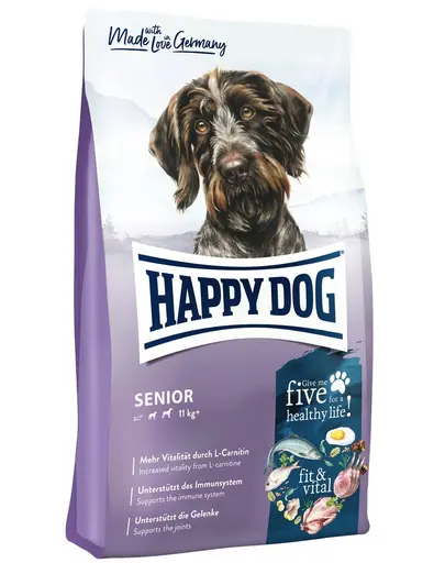HAPPY DOG Supreme Fit & Vital Senior hrana uscata caini senior, 12 kg