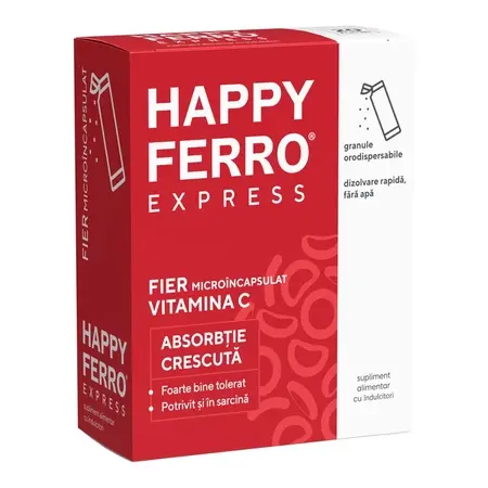 Happy Ferro express orodispersabil 20 pl. Fiterman