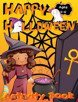 Happy Halloween Activity Book for Kids, Paperback/Zazuleac World
