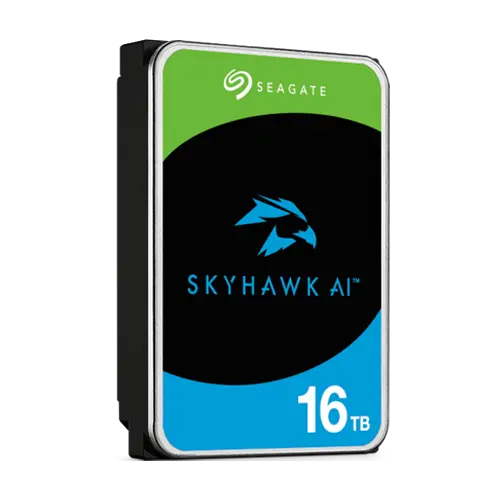 Hard disk 16TB pentru supraveghere video 24/7, Seagate SkyHawk AI ST16000VE002