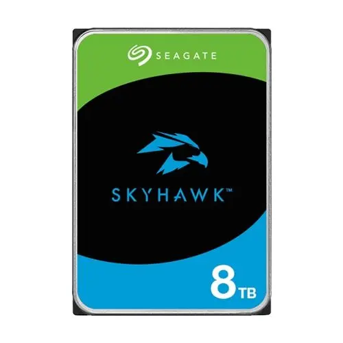 Hard disk 8TB pentru supraveghere video 24/7, SATA 6 Gb/s, 256 MB cache, Seagate SkyHawk ST8000VX010