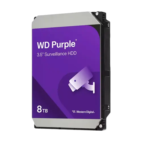 Hard disk 8TB - Western Digital PURPLE WD85PURZ