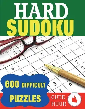 Hard Sudoku: 600 Difficult Puzzles, Paperback/Cute Huur