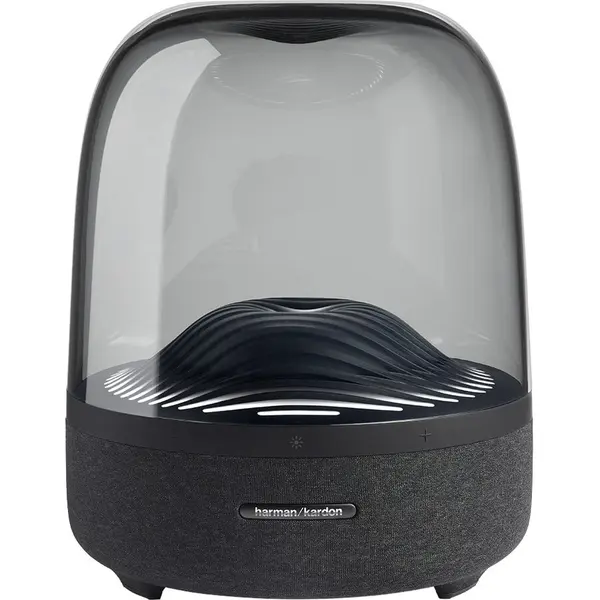 HARMAN KARDON Sistem audio Harman Kardon Aura Studio 3, Bluetooth, Sunet 360 grade, Lumina ambientala, 130W RMS, Negru