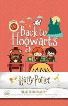 Harry Potter: Back to Hogwarts Hardcover Ruled Journal, Hardback/***