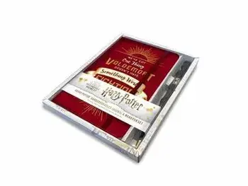 Harry Potter: Harry Potter Hardcover Ruled Journal and Wand Pen Set, Hardback/***