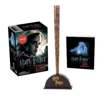 Harry Potter Hermione's Wand with Sticker Kit: Lights Up!, Paperback/Running Press