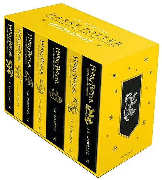 Harry Potter Hufflepuff House Edition Paperback Box Set