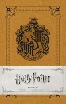 Harry Potter: Hufflepuff Ruled Notebook, Paperback/Insight Editions