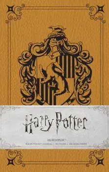 Harry Potter: Hufflepuff Ruled Pocket Journal, Hardcover/Insight Editions