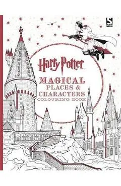 Harry Potter Magical Places and Characters Colouring Book