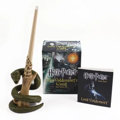Harry Potter Voldemort's Wand with Sticker Kit | Running Press