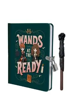 Harry Potter: Wands at the Ready Lock & Key Diary - Insights