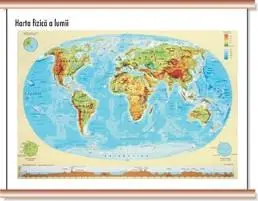 Harta fizica a lumii |