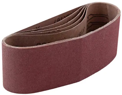 Hârtie abrazivă pentru șlefuitor cu bandă Raider - 75 x 533 mm, P120, 5bucati