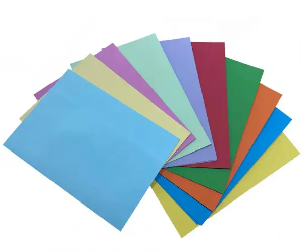 Hartie colorata A4,10 coli,10 culori,80g mp