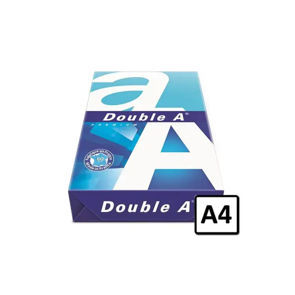 Hartie copiator A4 Double A, 80 g/mp, 500 coli/top Hartie copiator A4 Double A, 80 g/mp, 500 coli/top, pret per top