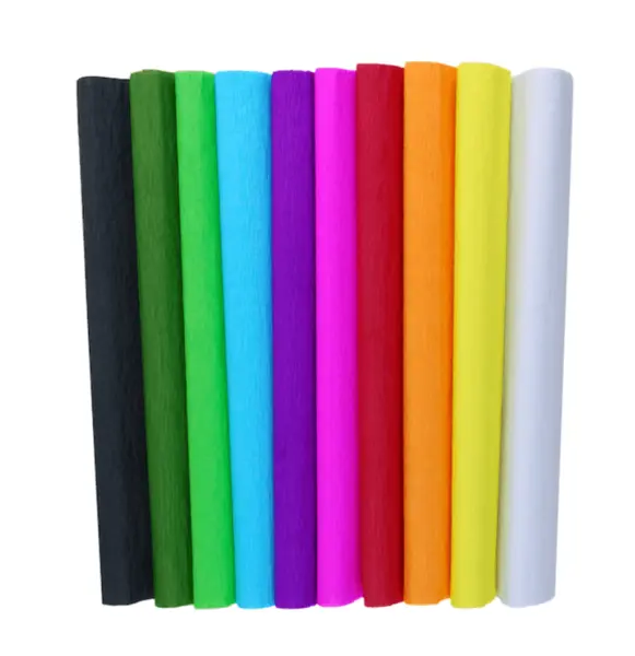 Hartie creponata Spectrum 50 x 200 cm Hartie creponata Spectrum 50 x 200 cm