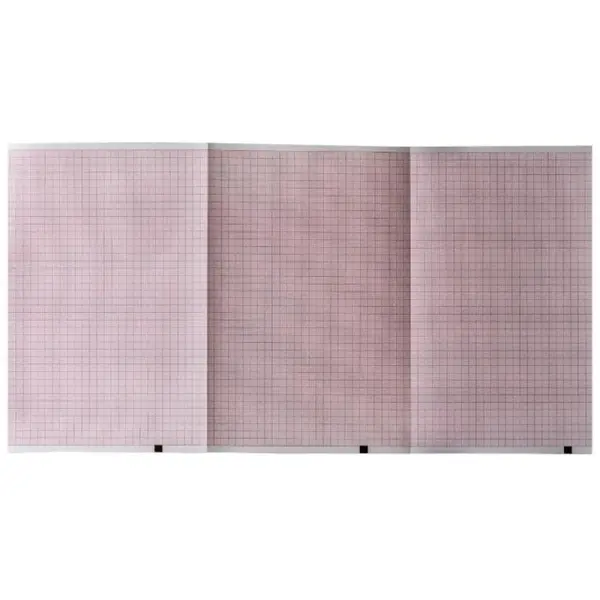 Hartie Electrocardiograf, Prima, 210 mm x 140 mm, Schiller, Kenz-Cardico, 250 Coli