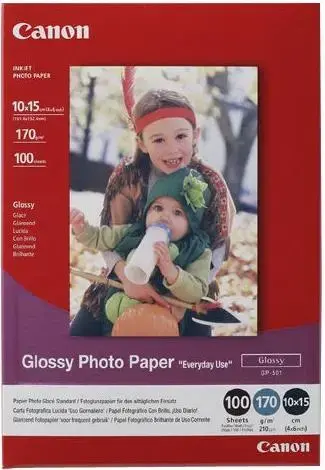 Hartie foto Canon GP-501S, 10x15 cm
