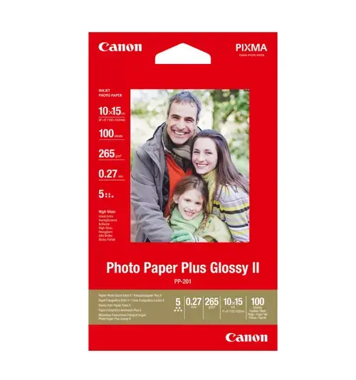 Hartie foto Canon PP-201S 10x15cm, 100 coli