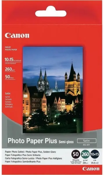 Hârtie foto Canon - SG-201 10x15cm, 50 pack