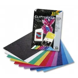 Hartie Glitter colorata