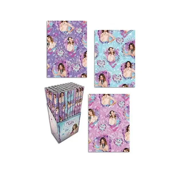Hartie pentru ambalat Violetta 200 x 70 cm Hartie pentru ambalat Violetta 200 x 70 cm