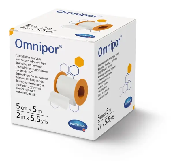 Hartmann Omnipor hartie 5 cm x 5 m