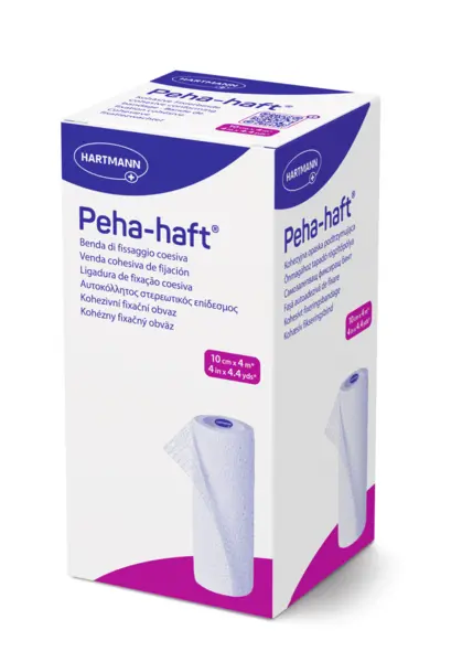 Hartmann Peha - Haft Bandaj elastic pentru fixarea pansamentelor 10 cm x 4 m